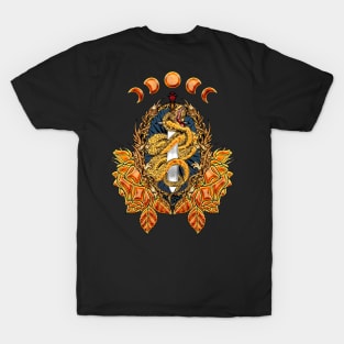 Awesome snake with sword T-Shirt